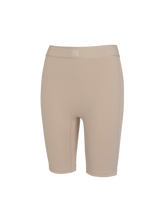 Women's Basic Band Logo Point Bike Shorts
