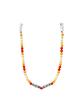 Rainbow Beads Ball Cap Visor Chain
