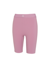 Women's Basic Band Logo Point Bike Shorts