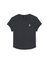 Women's Slim Crop Cap Sleeve T-shirt