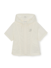 Women's Sportive Short Sleeve Windbreaker