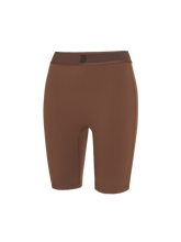 Women's Basic Band Logo Point Bike Shorts