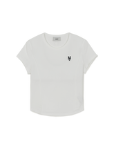 Women's Slim Crop Cap Sleeve T-shirt