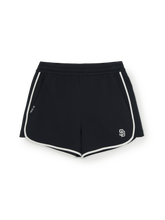 Women's Basic Small Logo Running Dolphin Pants
