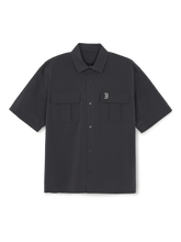 Street Vintage Washing Cotton Blend Short Sleeves Shirts