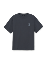 Vintage Denimlike Monogram Big Lux Over Fit T-shirt