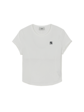 Women's Slim Crop Cap Sleeve T-shirt