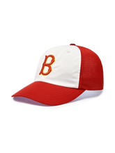 Sportive Color Block Mesh Cap