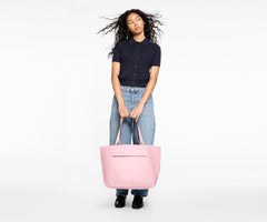 Featherlight Tote in Glacial Pink