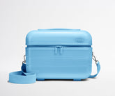 The Train Case in Glazed Opal Blue