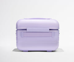 The Train Case in Glazed Lavender Haze Purple