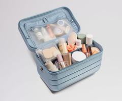 The Train Case in Arctic Blue