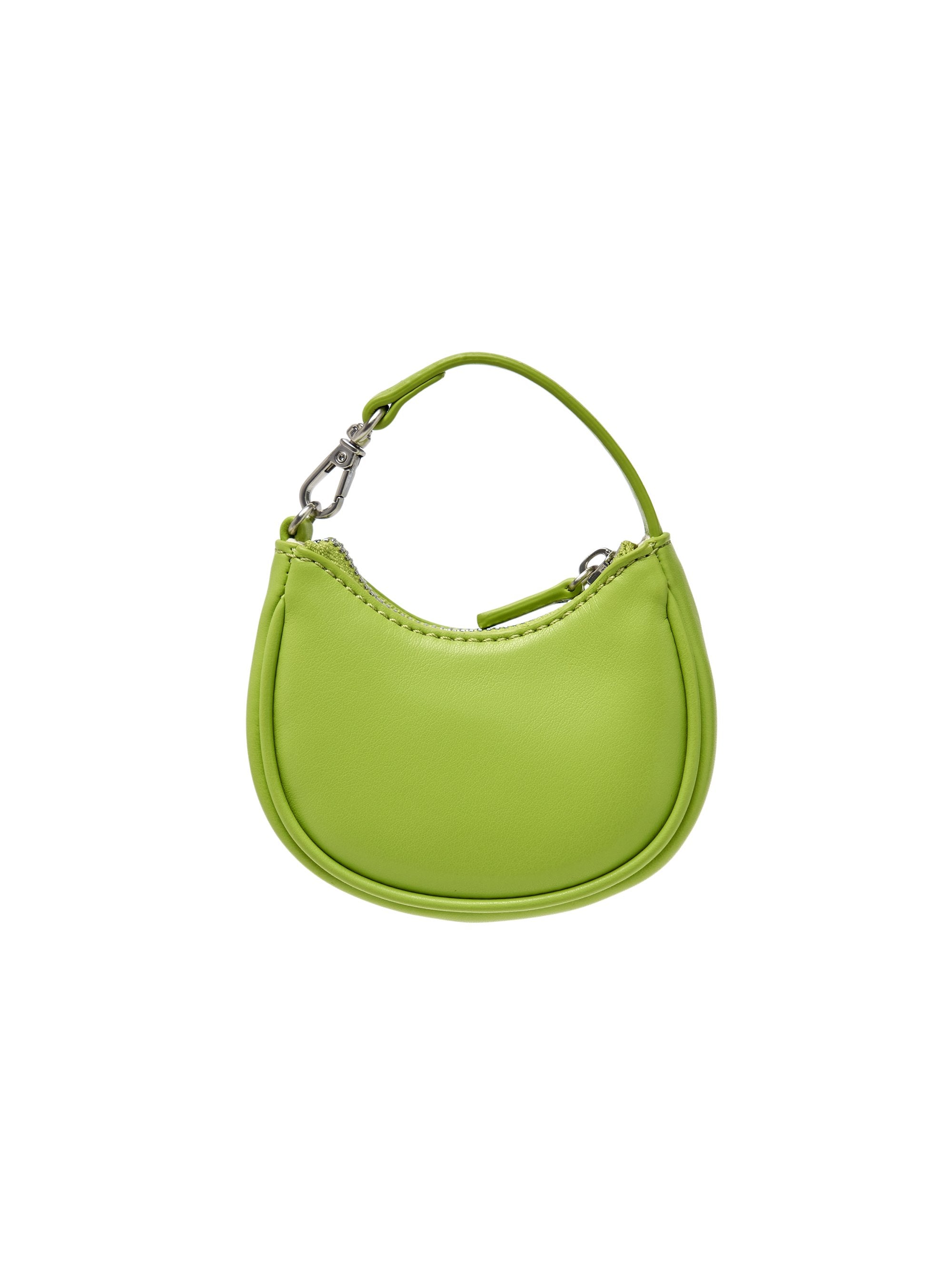 Basic Embo Logo Mini Bag Keyring