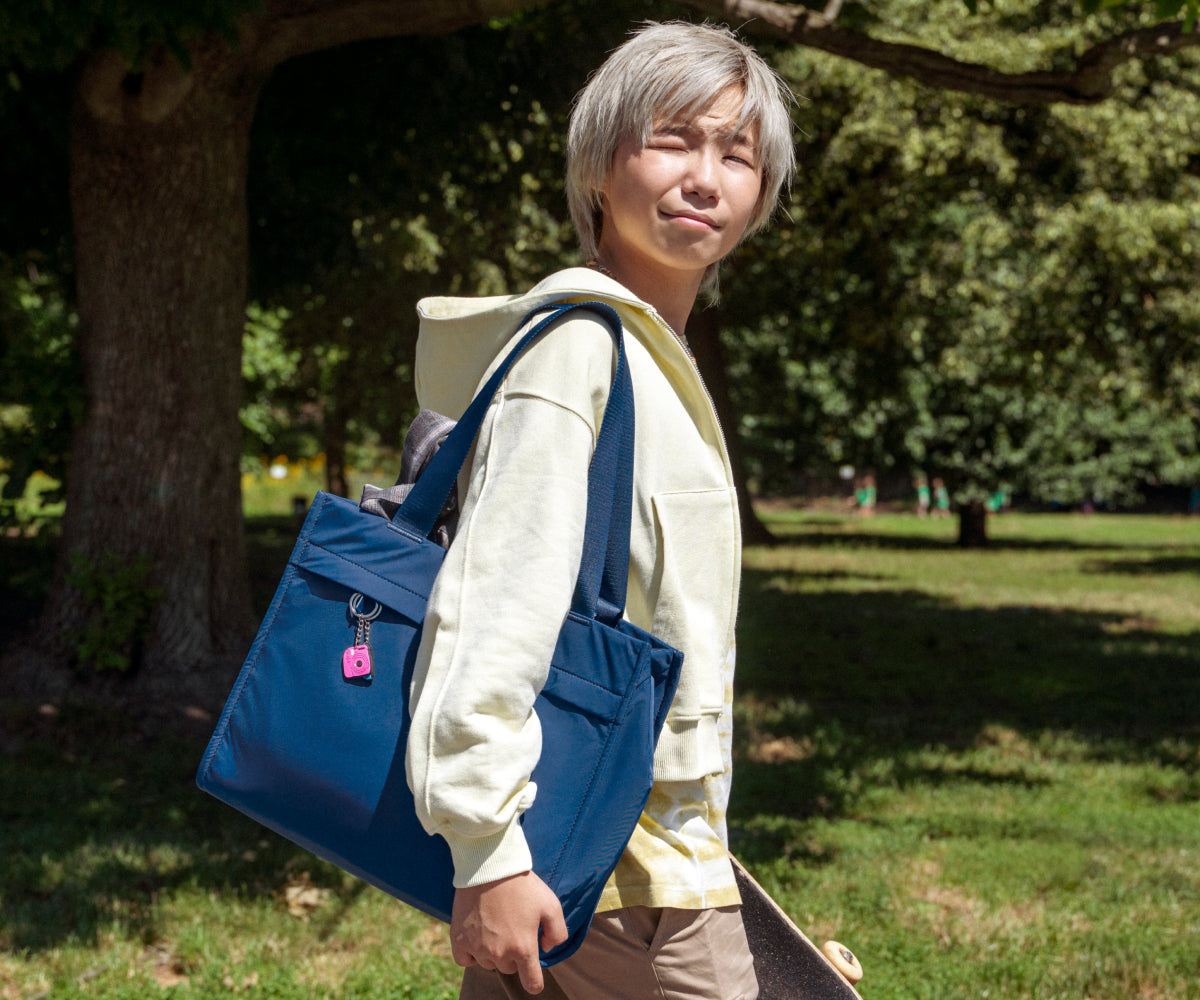 Featherlight Daily Tote in Tidal Blue