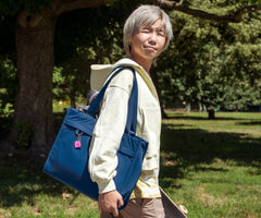 Featherlight Daily Tote in Jet Black