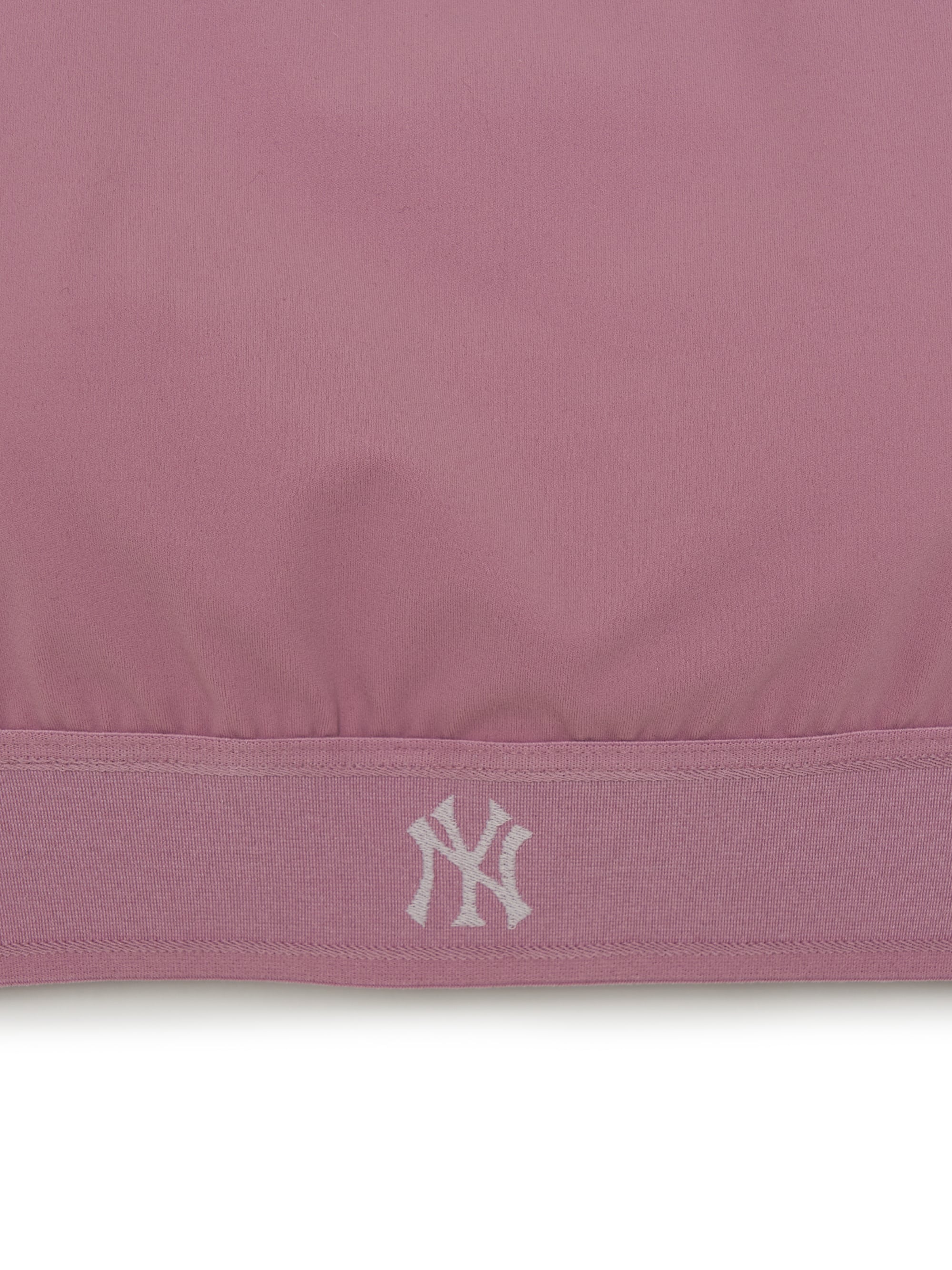 Women's Basic Band Logo Point Crop Top