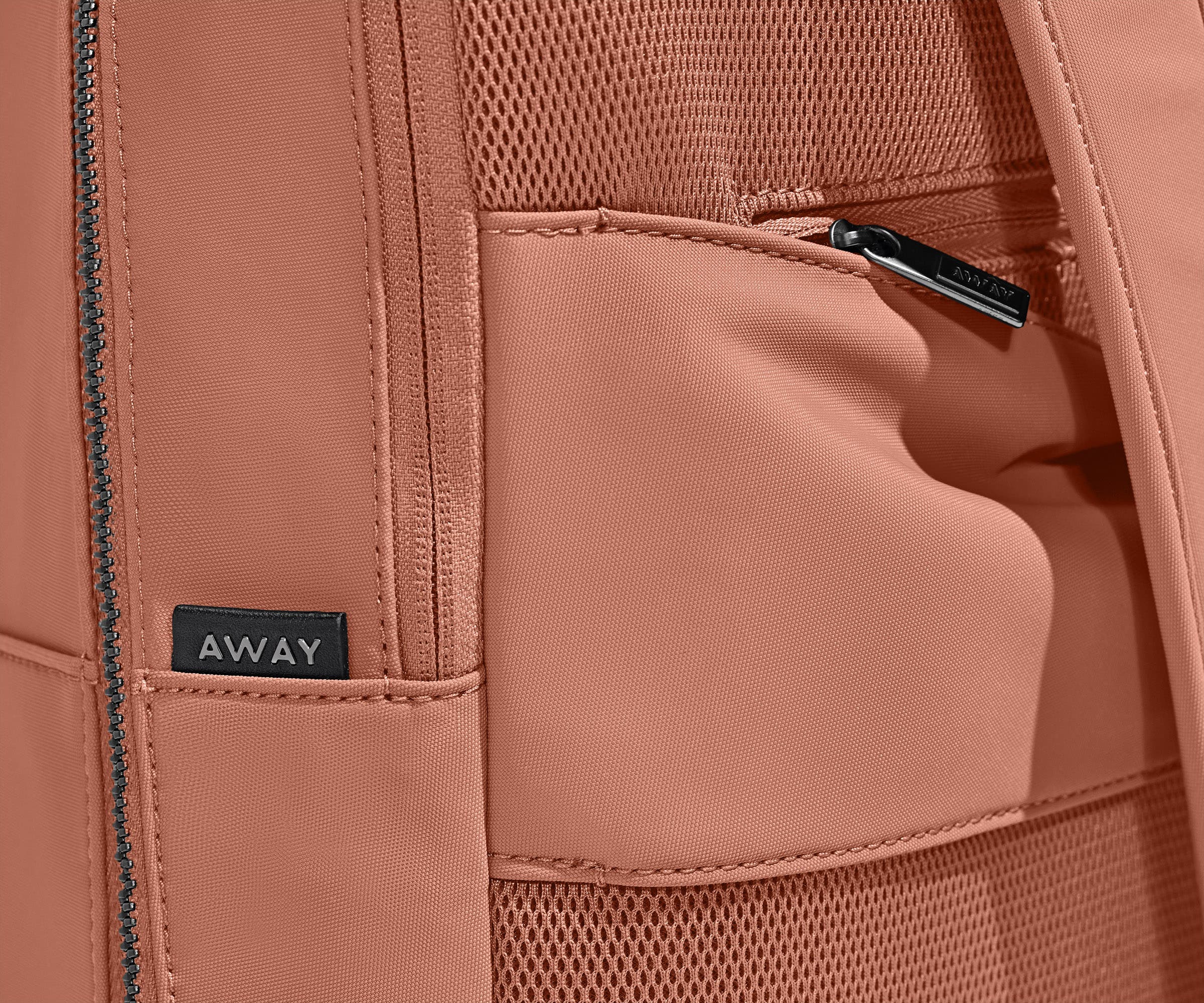 The Everywhere Zip Backpack in Clay Pink
