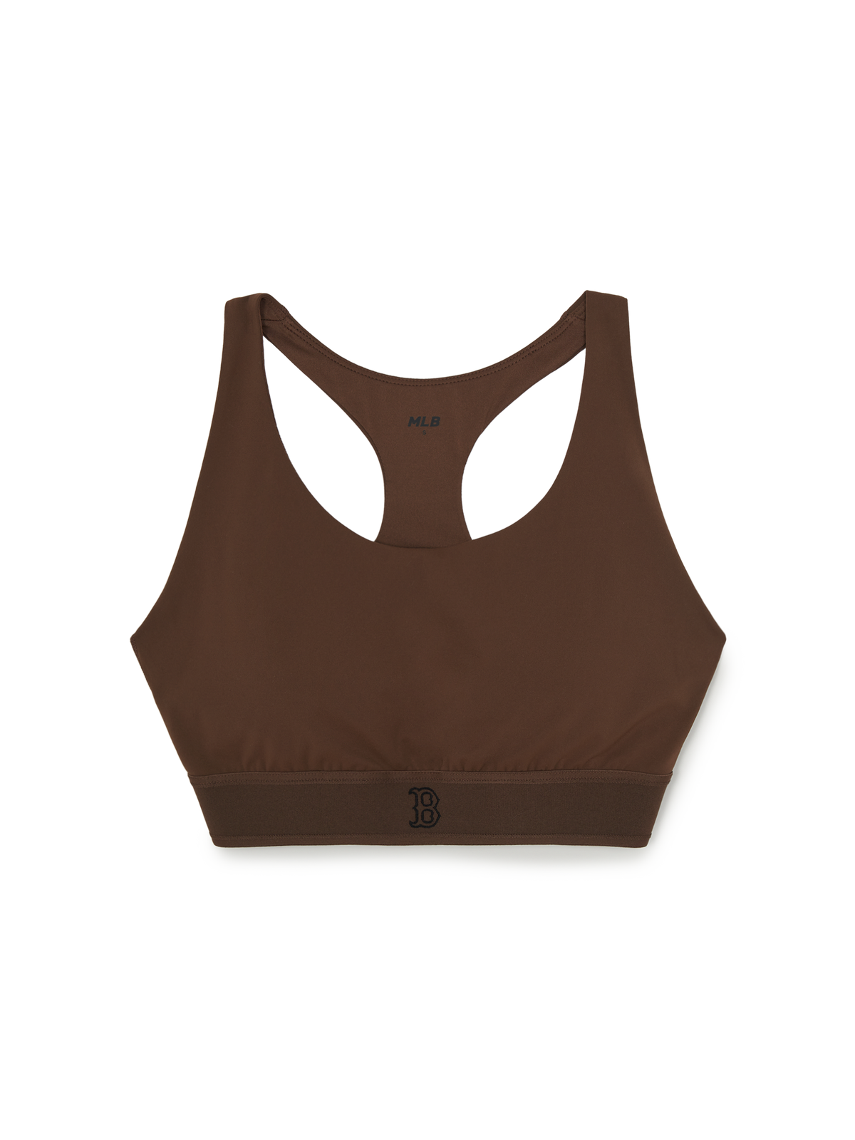 Women's Basic Band Logo Point Crop Top