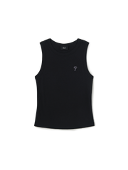 Women's Street Slim Ribbed Sleeveless T-Shirts
