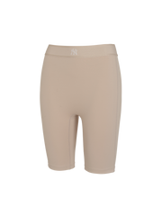 Women's Basic Band Logo Point Bike Shorts