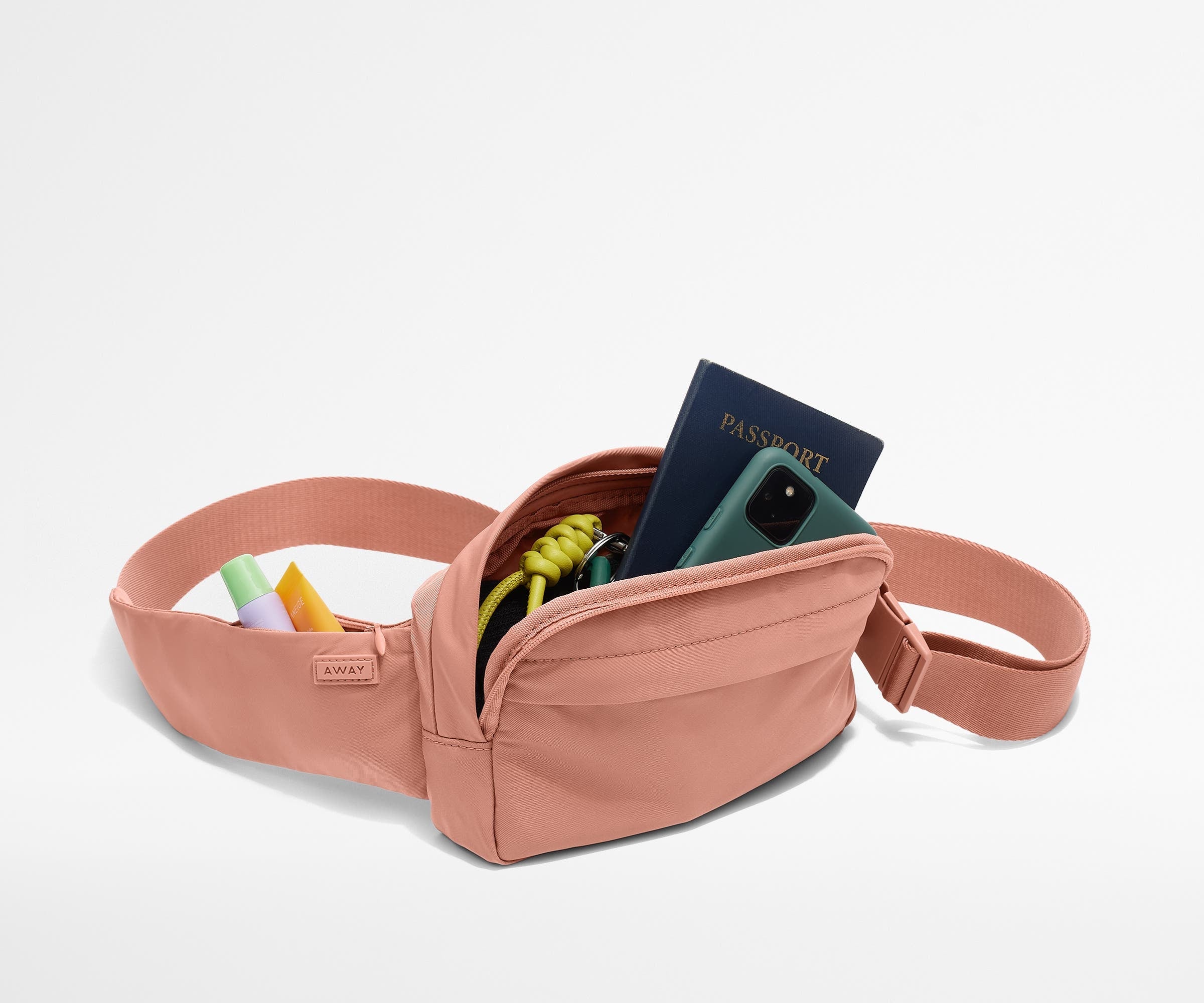 Featherlight Sling Bag in Clay Pink