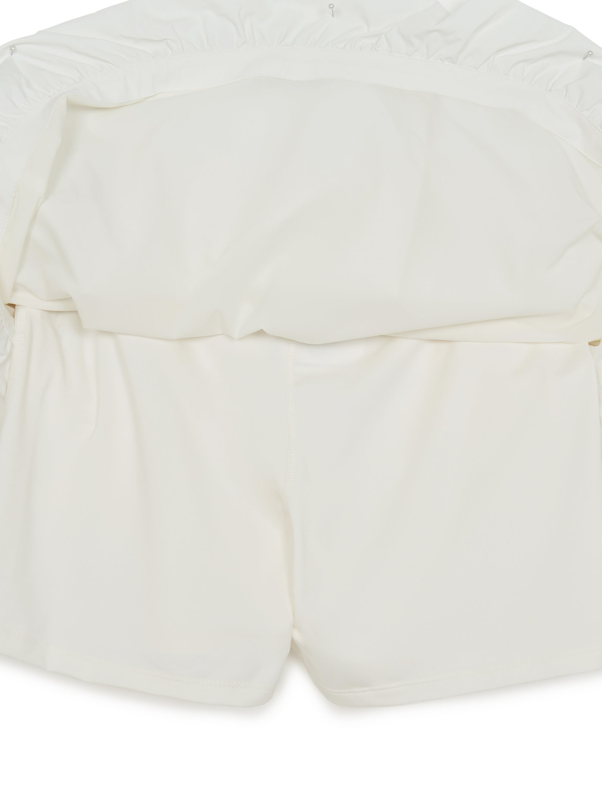 Women's Light Weight Cotton Touch Balloon Cargo Mini Skirt