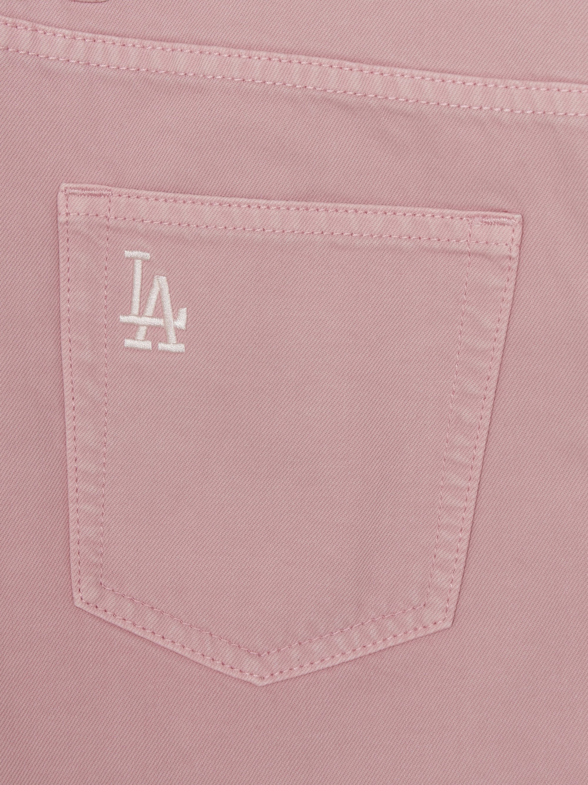 Women's Varsity Lettering Denim Skirt