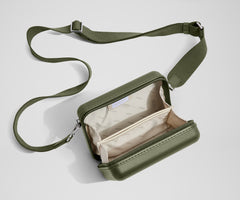 The Mini Crossbody in Olive Green