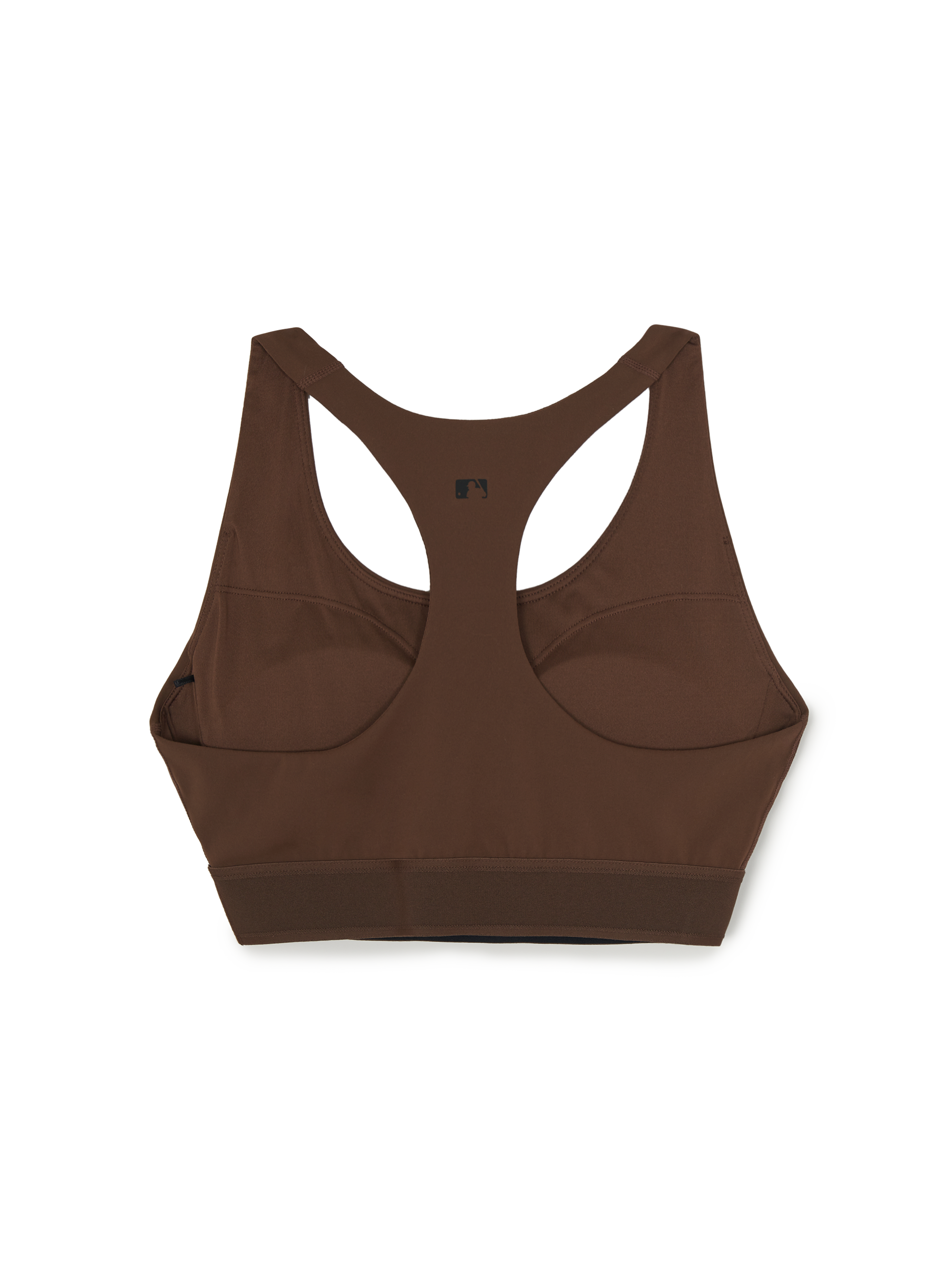 Women's Basic Band Logo Point Crop Top