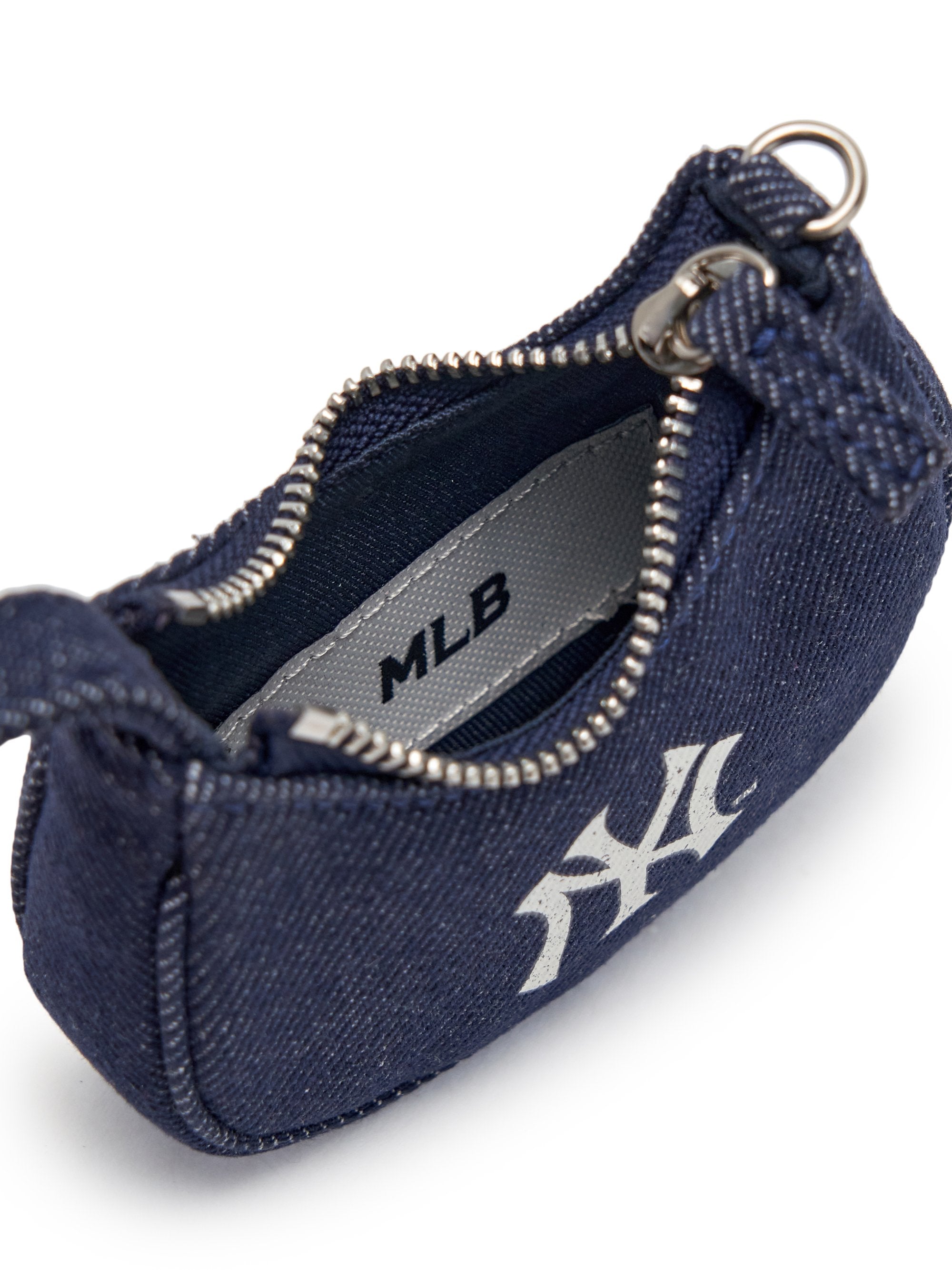 Basic Denim Mini Bag Keyring