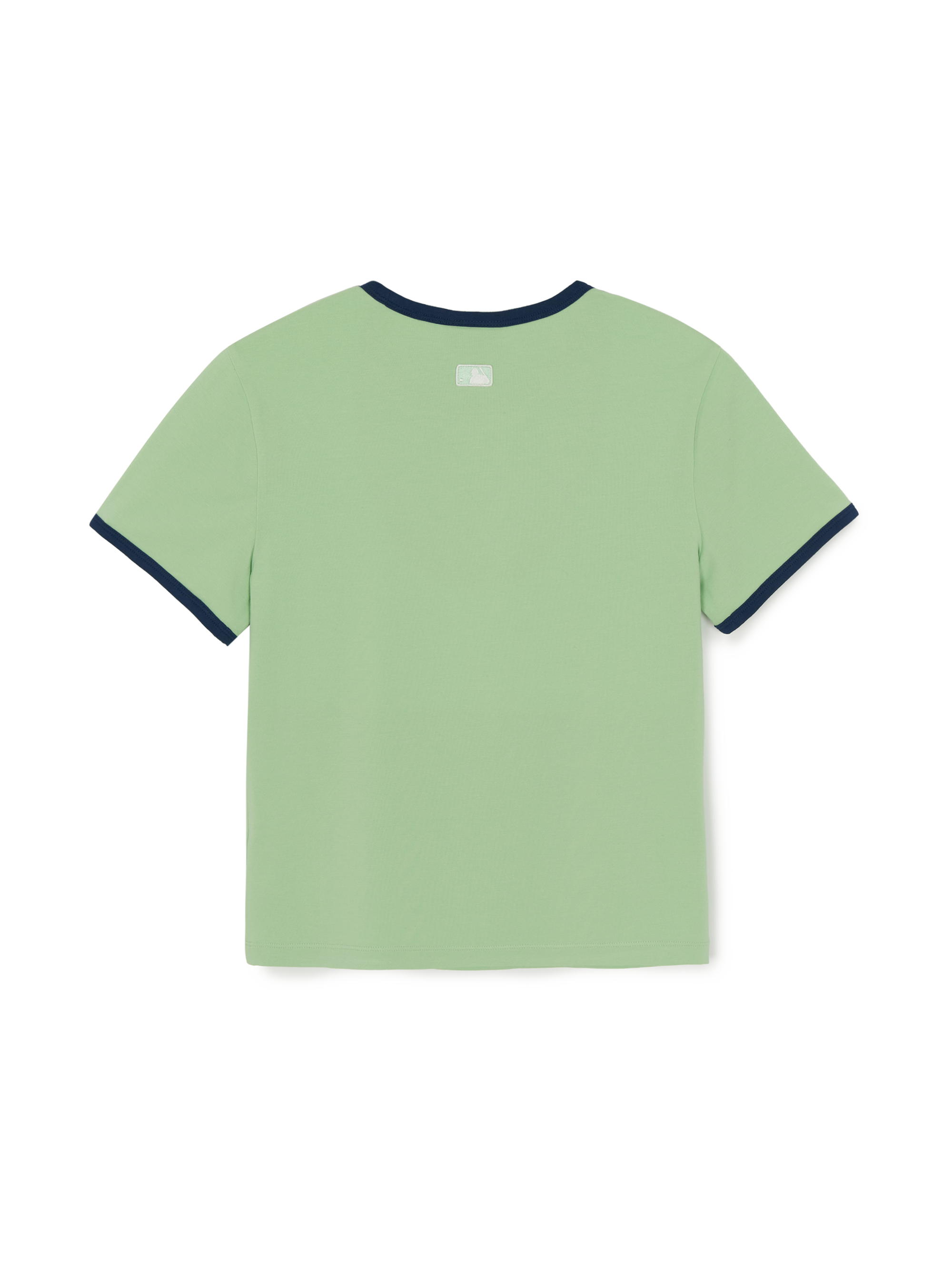 Women's Lettering Slim Semi Crop Linger T-shirts