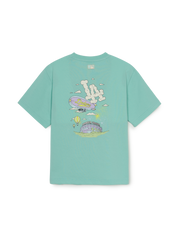 Sportive Summer Cloud Artwork T-shirt