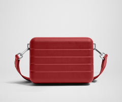 The Mini Crossbody in Tango Red
