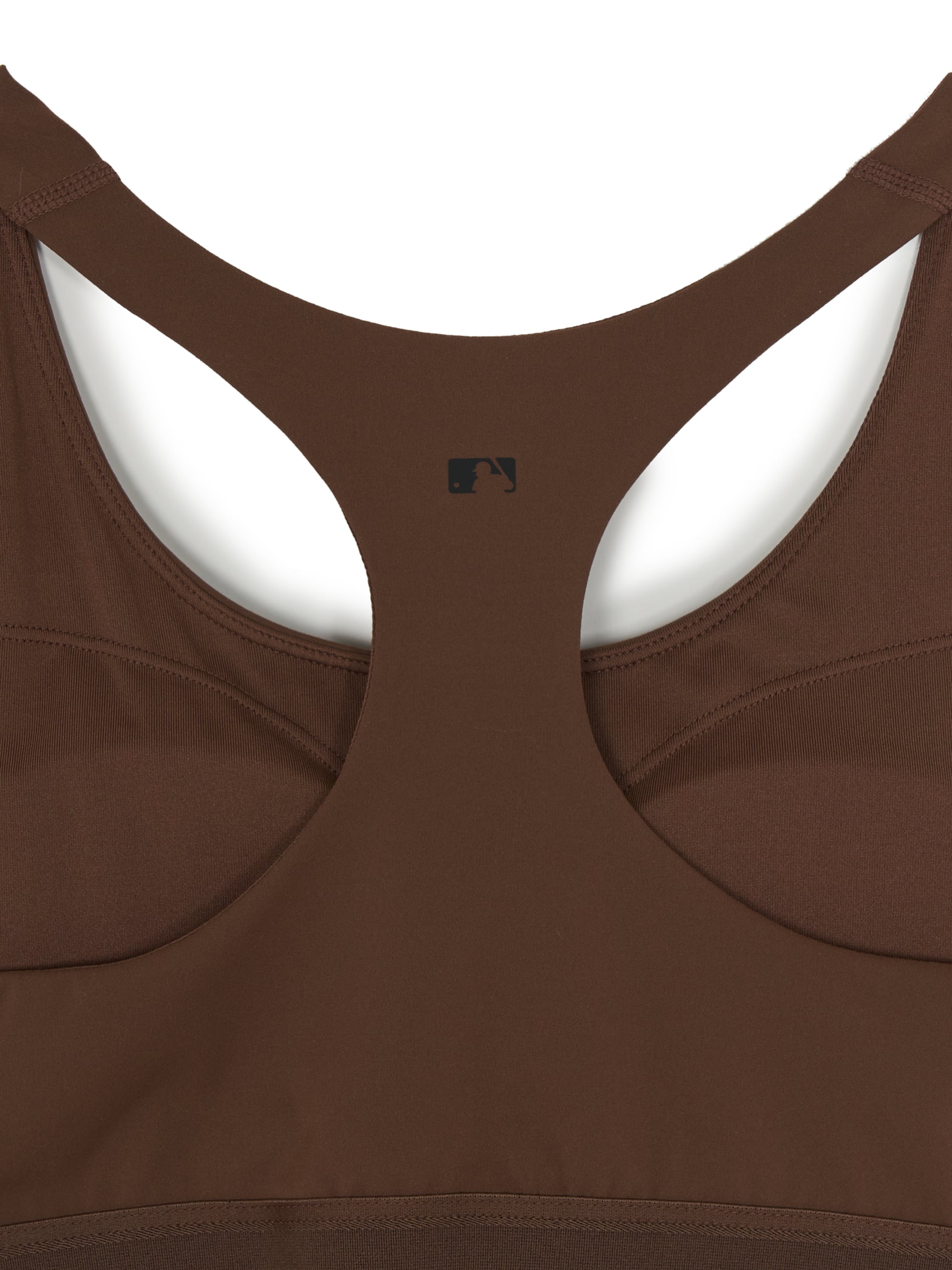 Women's Basic Band Logo Point Crop Top