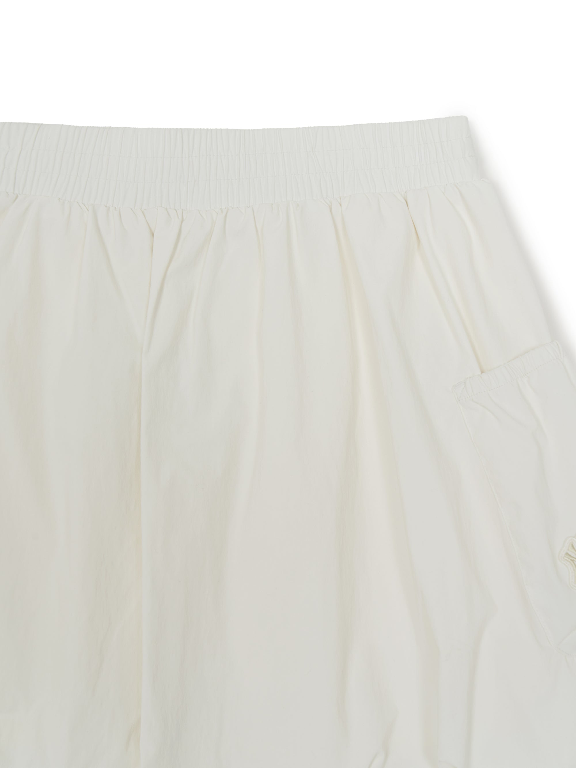 Women's Light Weight Cotton Touch Balloon Cargo Mini Skirt