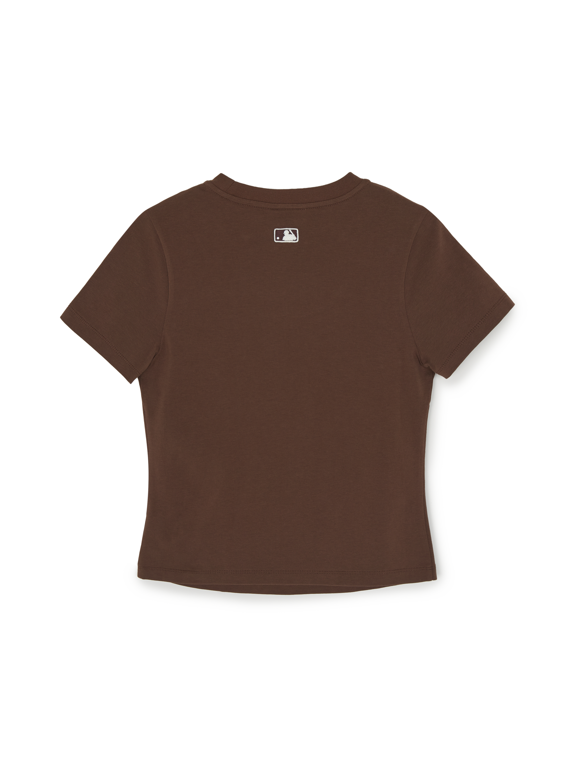 Women's Cut Out Detail Slim Semi Crop T-Shirts