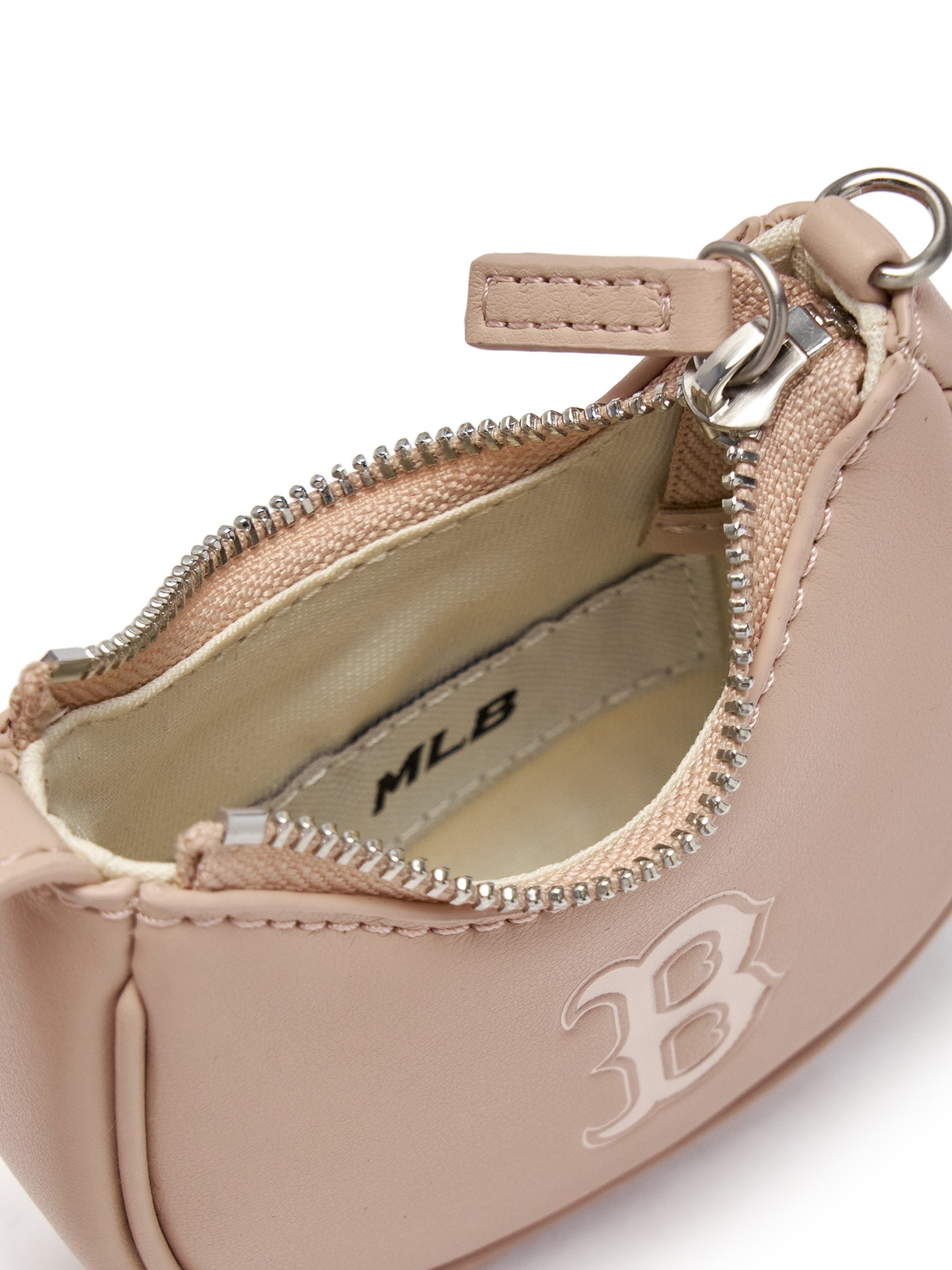 Basic Embo Logo Mini Bag Keyring