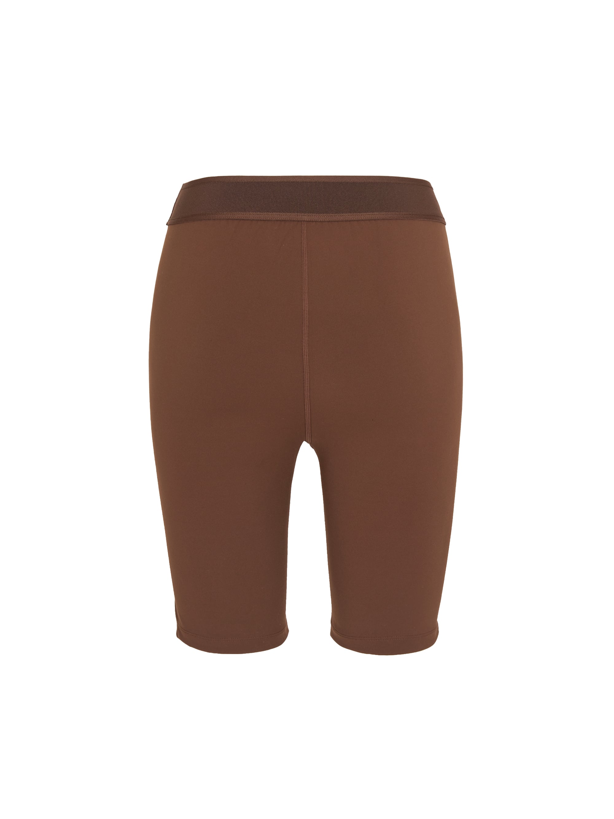 Women's Basic Band Logo Point Bike Shorts