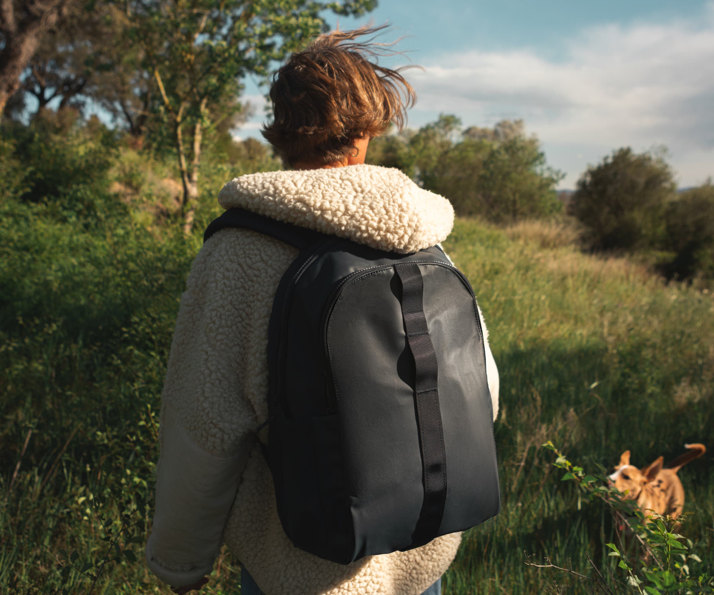 Active Backpack 26L in Navy Blue