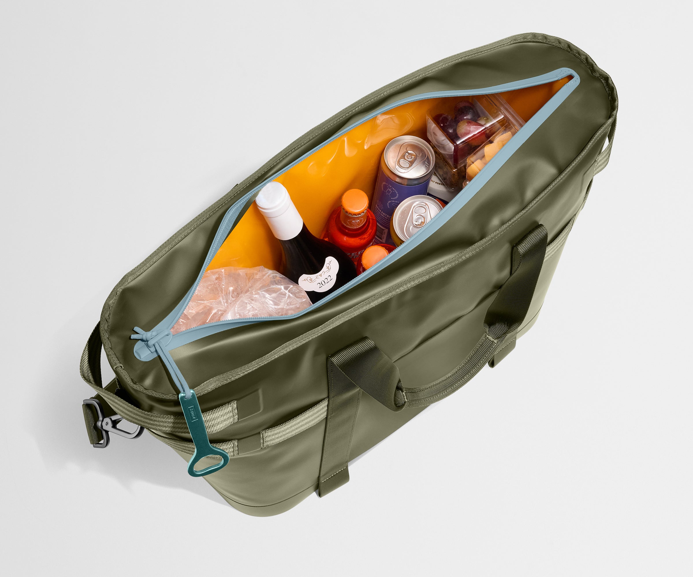 Cooler Tote in Olive Green