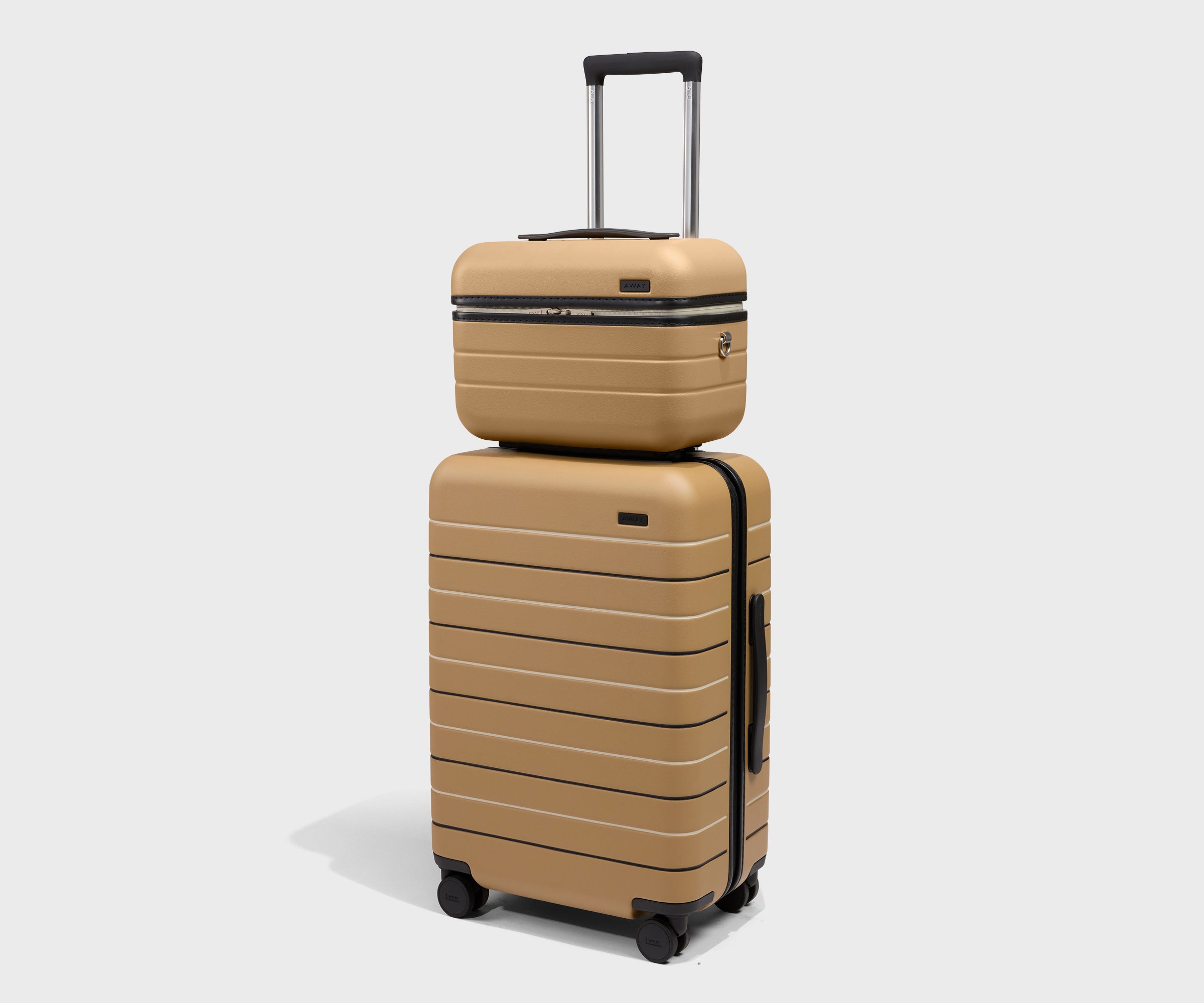 The Train Case in Tide Line Stripe