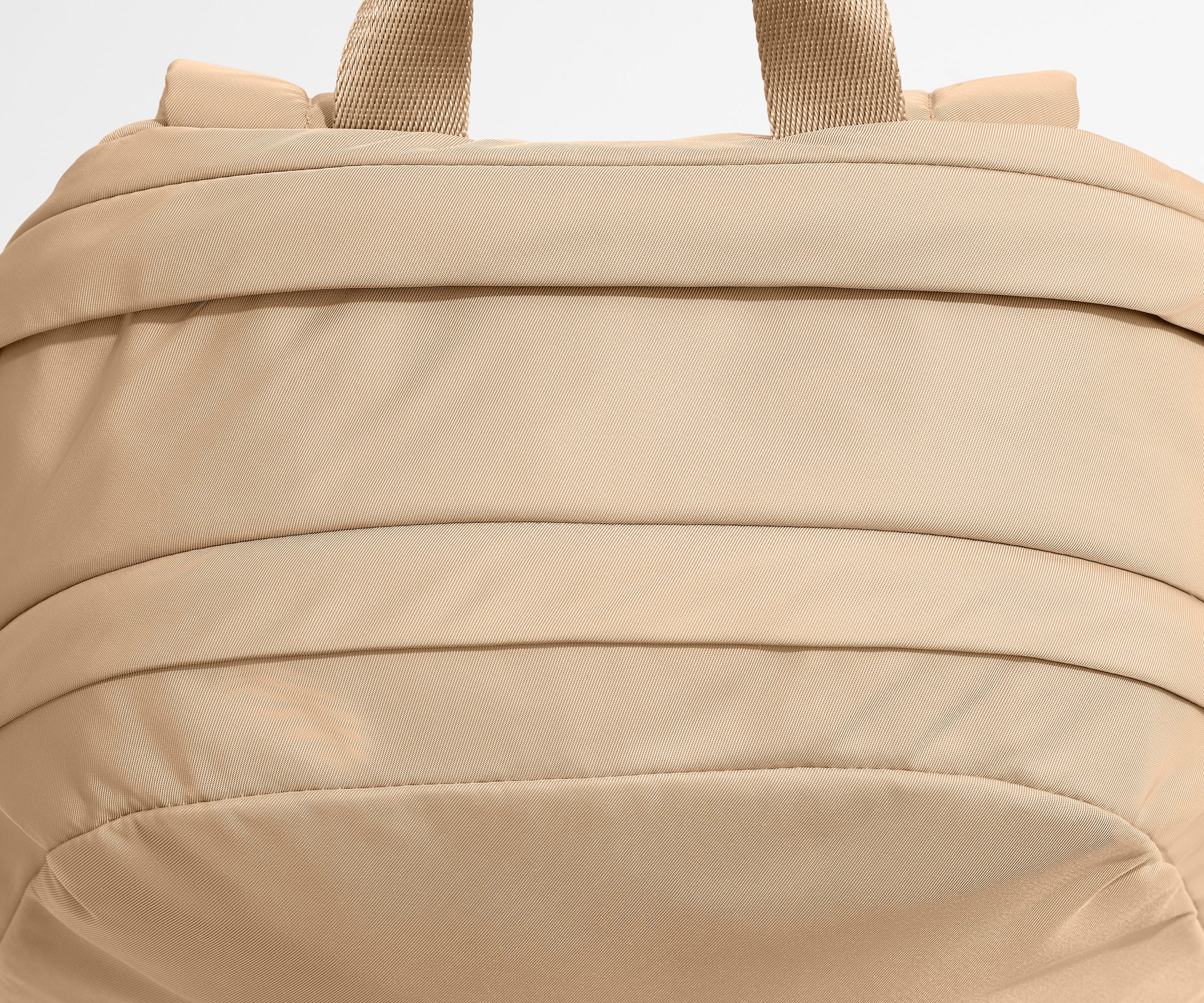 Large Featherlight Backpack in Camel Brown