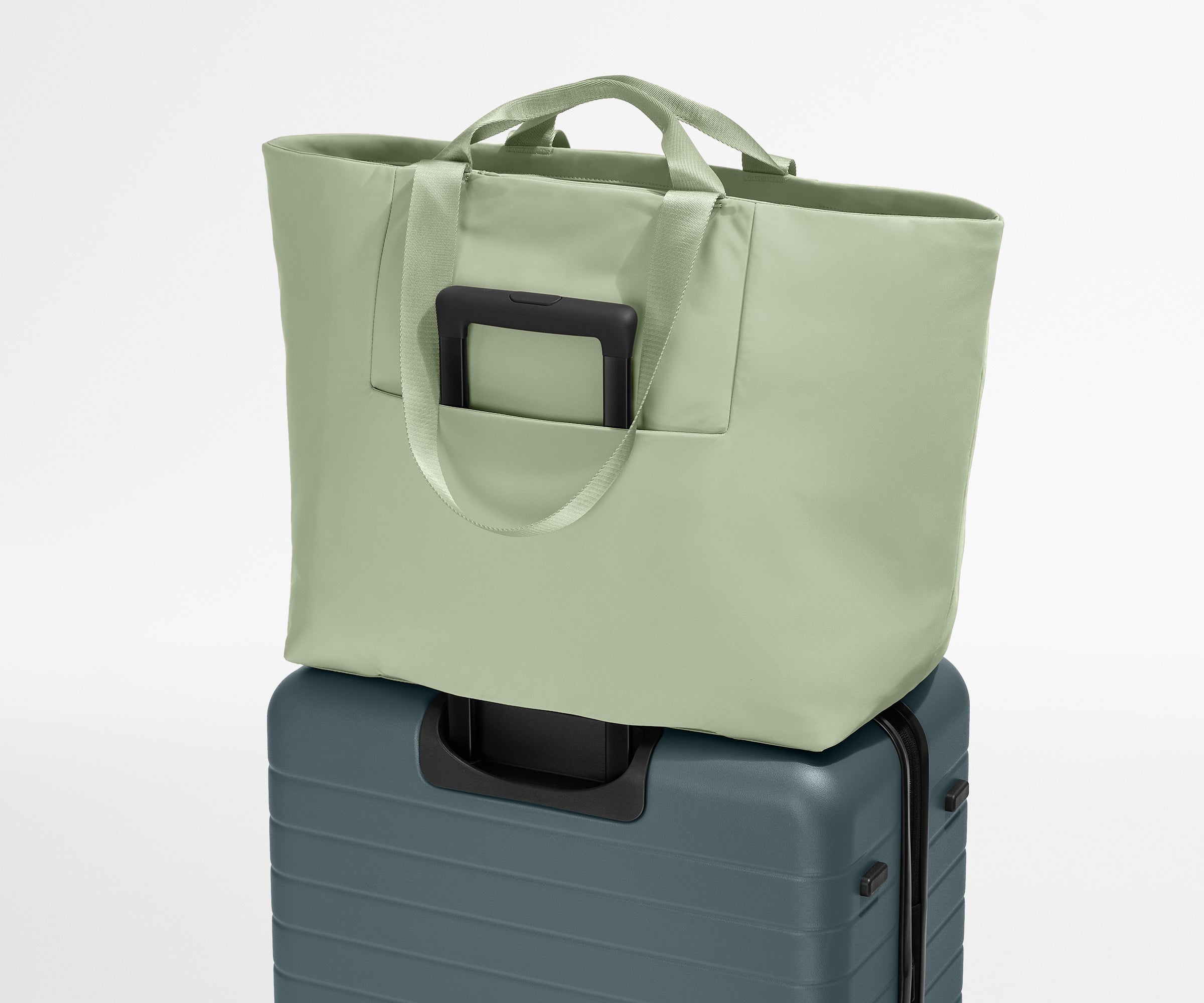 Large Featherlight Tote in Sage Green