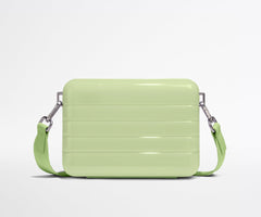 The Mini Crossbody in Glazed Matcha Milk Green