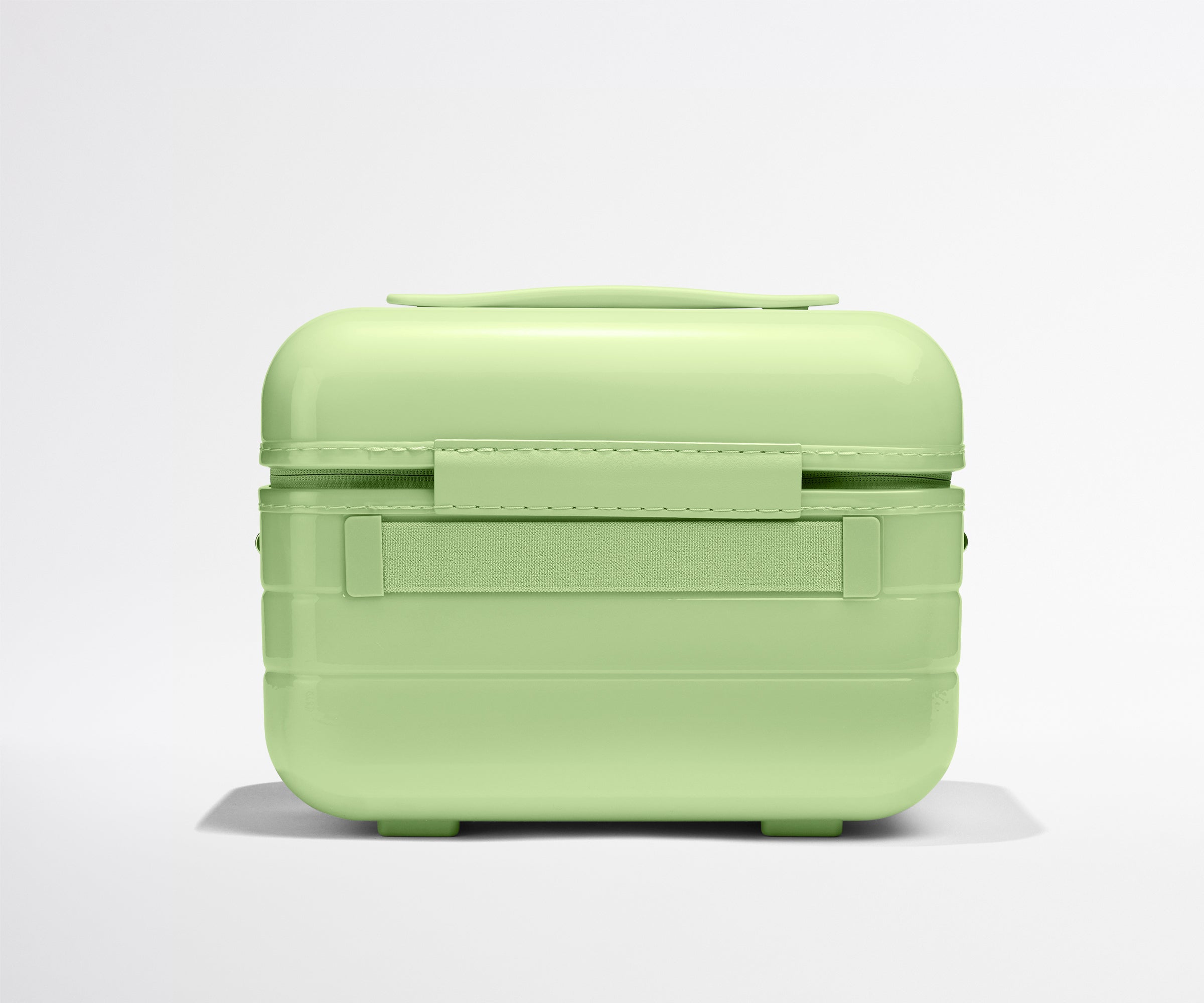 The Train Case in Glazed Matcha Milk Green