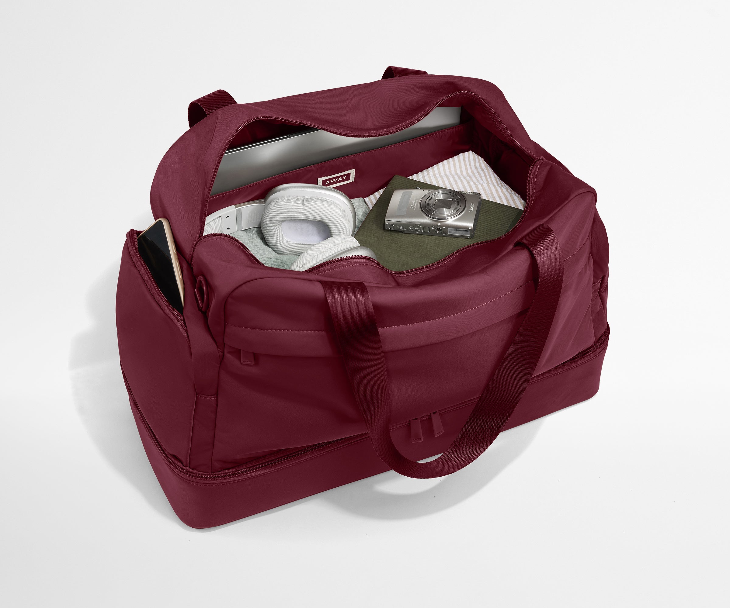 Featherlight Weekender in Ruby Haze