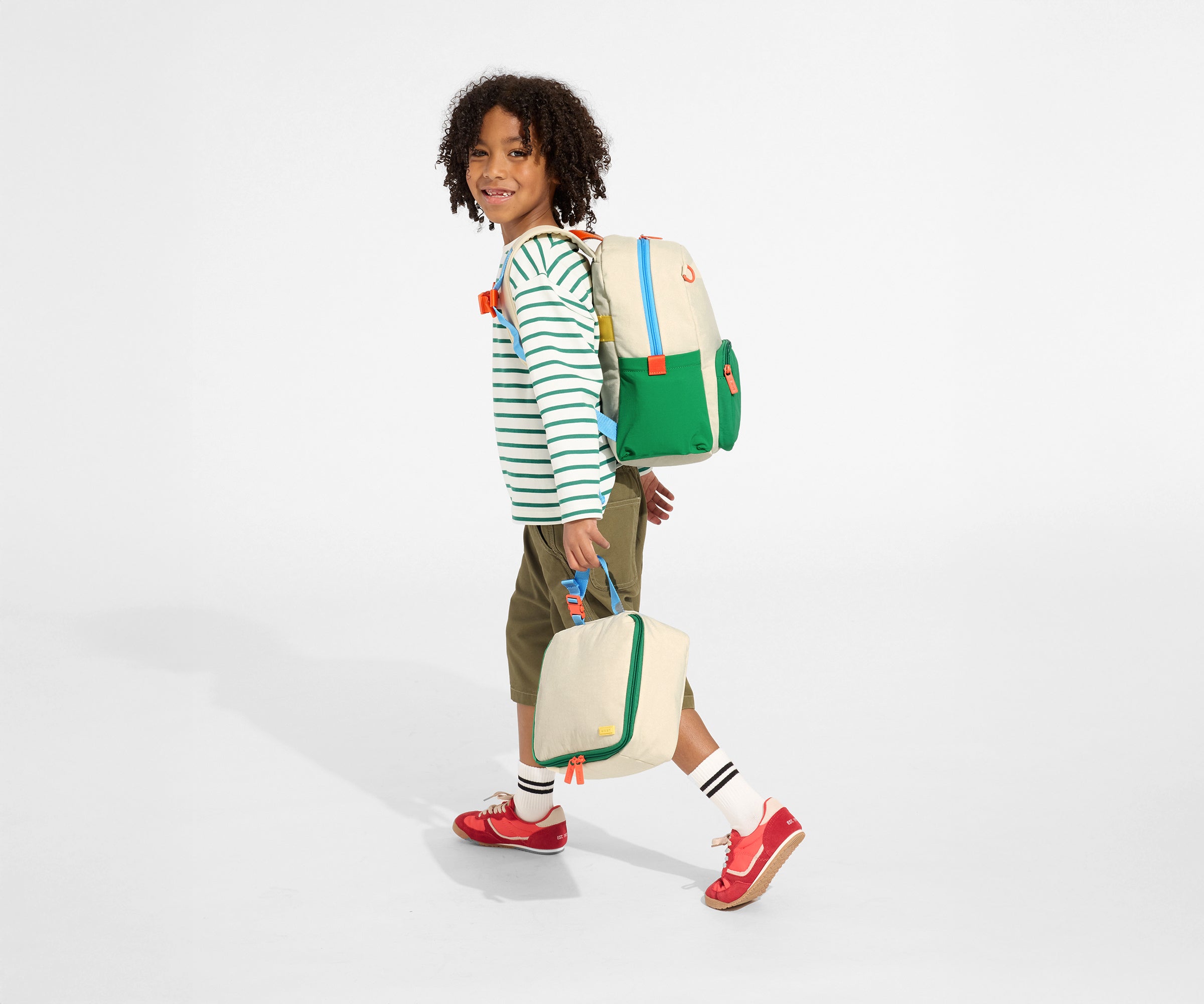 Kids Backpack in Marshmallow White