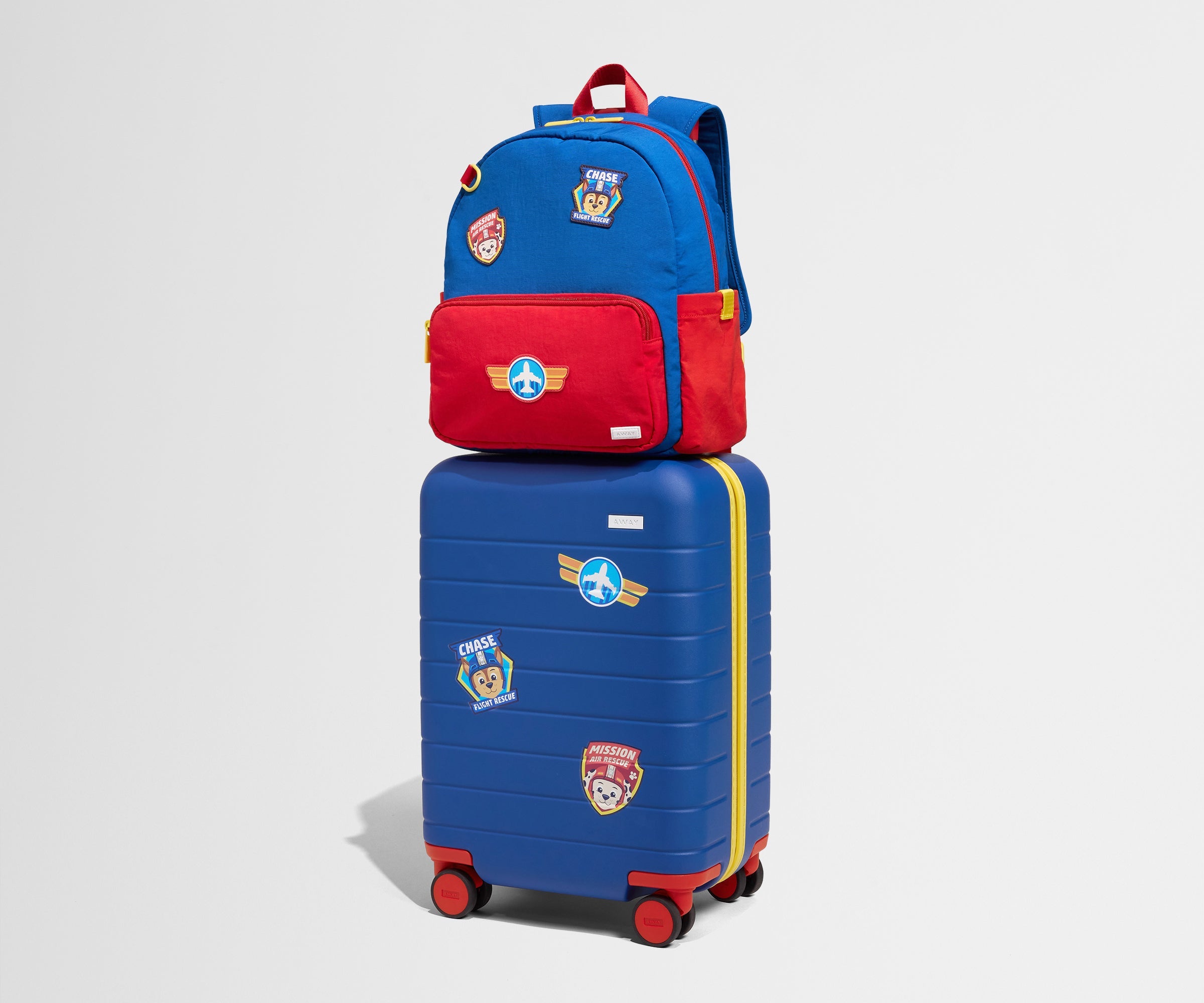 Kids Backpack in Chase Badge Blue