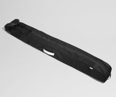 Roll-Top Ski Bag in Jet Black