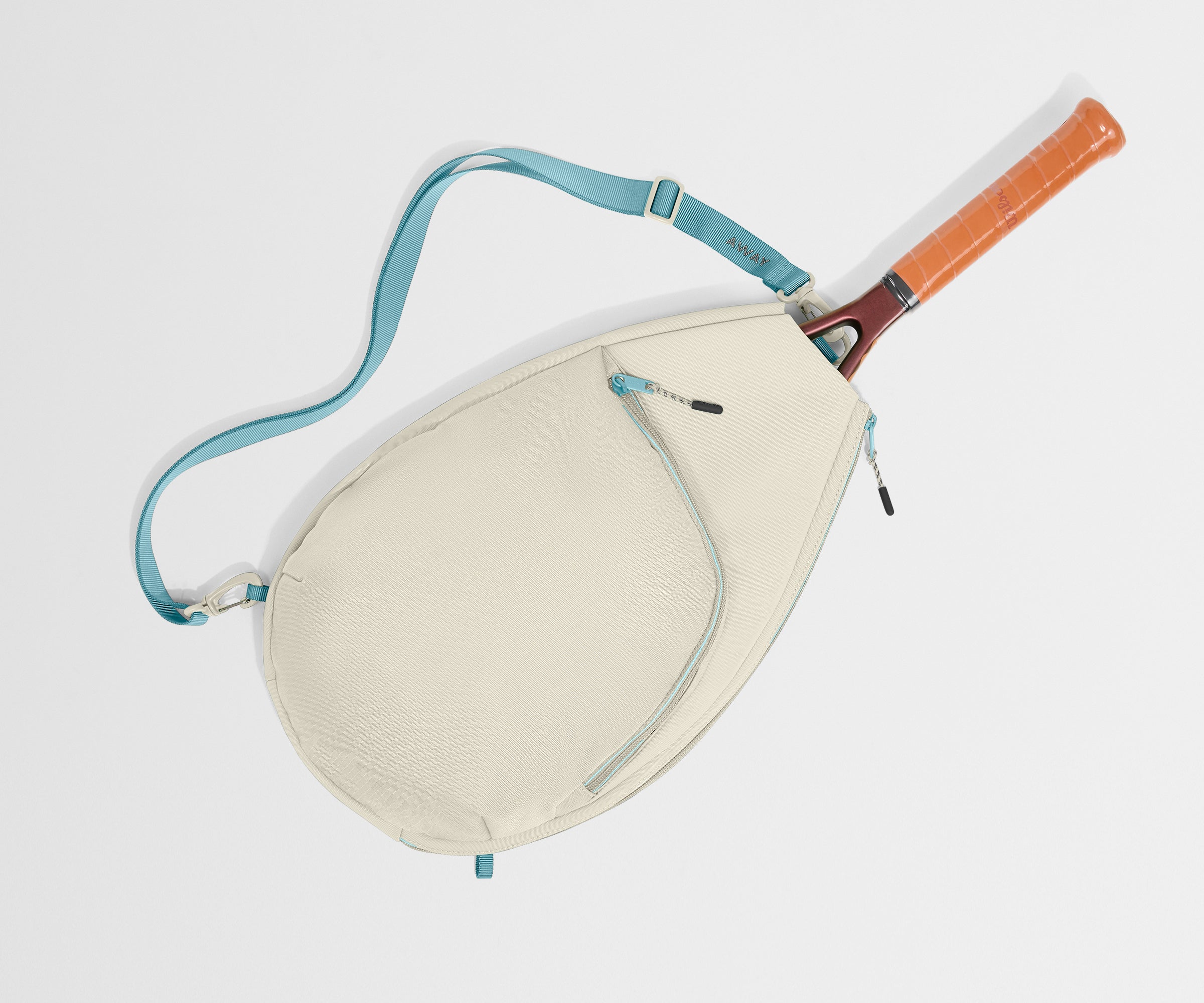 Racket Bag in Salt White